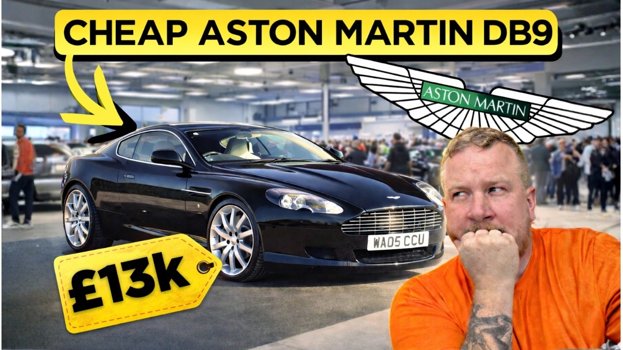 I GAMBLED £13k ON THE CHEAPEST ASTON MARTIN DB9 AT AUCTION!