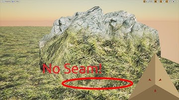 UE4: Blending Meshes With Landscapes (or other meshes)