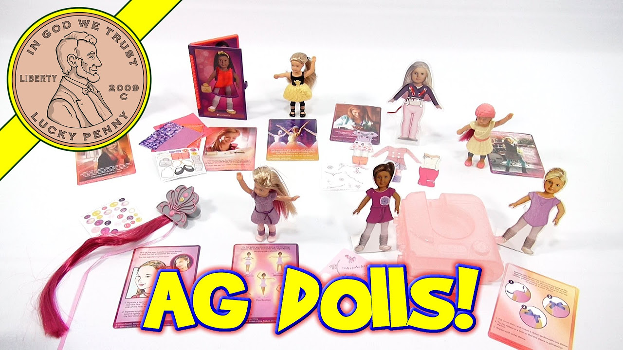 Details about   McDonald's 2009 or 2014 AMERICAN GIRL Doll BOOK Isabelle Figure YOUR Toy CHOICE 