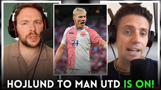 Man Utd To 60m Sign WONDERKID Rasmus Hojlund?!