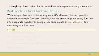 Understanding the Python Standard for Class Methods in Non-Instantiated Classes