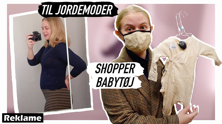 EN DAG MED MIG SOM GRAVID // til jordemoder, shopper babytøj