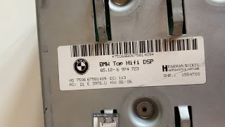 Усилитель BMW Top HifI DSP Ремонт, тестирование. Ставились в основном на BMW E60.