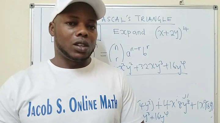 Expand (x+2y)^4 by Pascal's triangle.