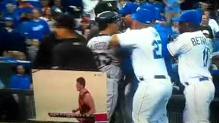 Tribe Royals brawl april 14