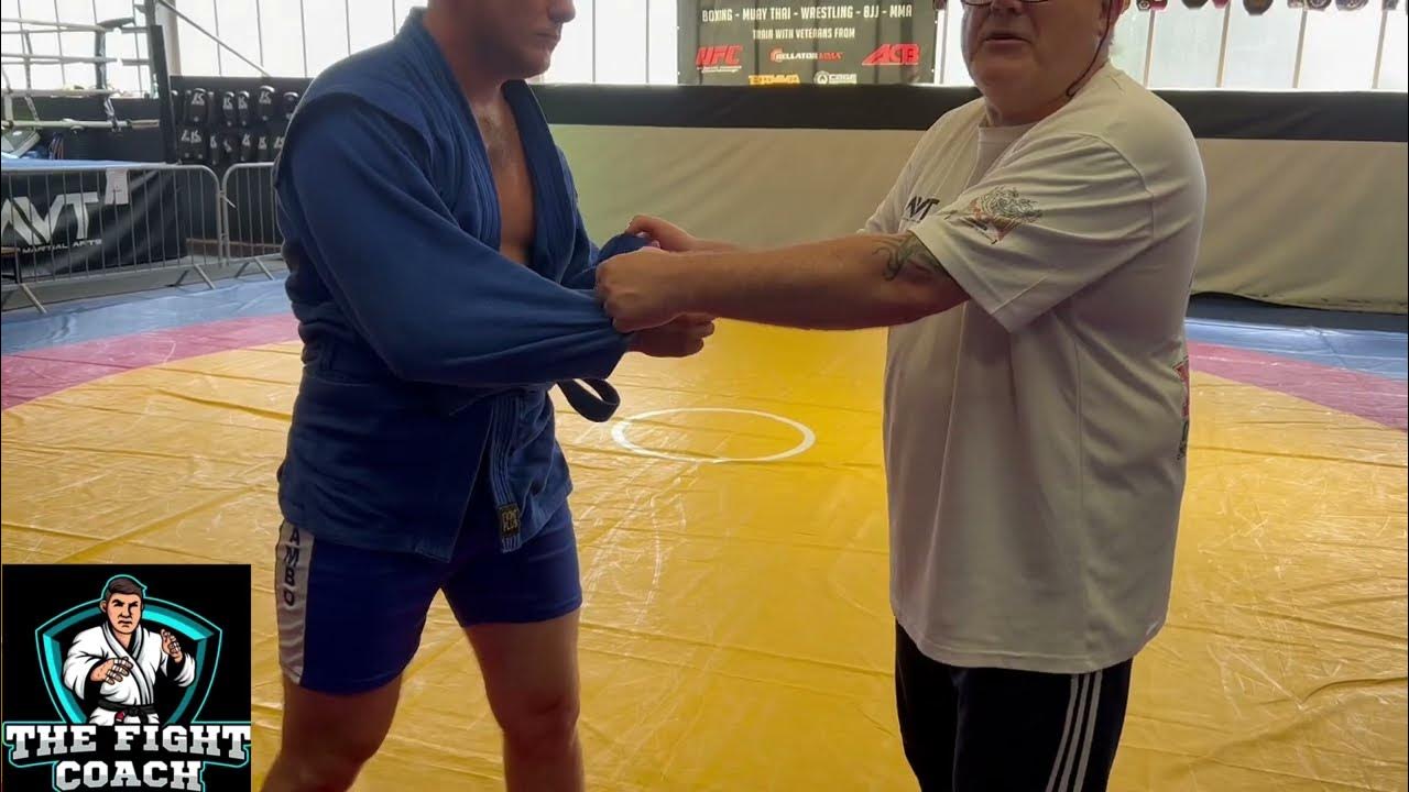 Combat Sambo Standing Grips against a wrestler YouTube