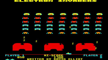 Electron Invaders for the BBC Micro
