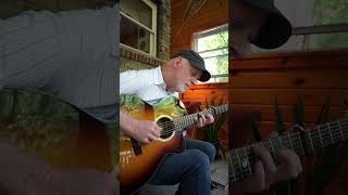 Clip from "Yeah, I know" Tuning: CGCFGC capo on 5th #acousticguitarist #touringmusician #folknroll