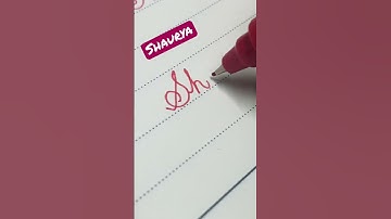Shaurya name on demand #shorts #viral #signatureshub #cursivewriting #satisfying #whatsappstatus