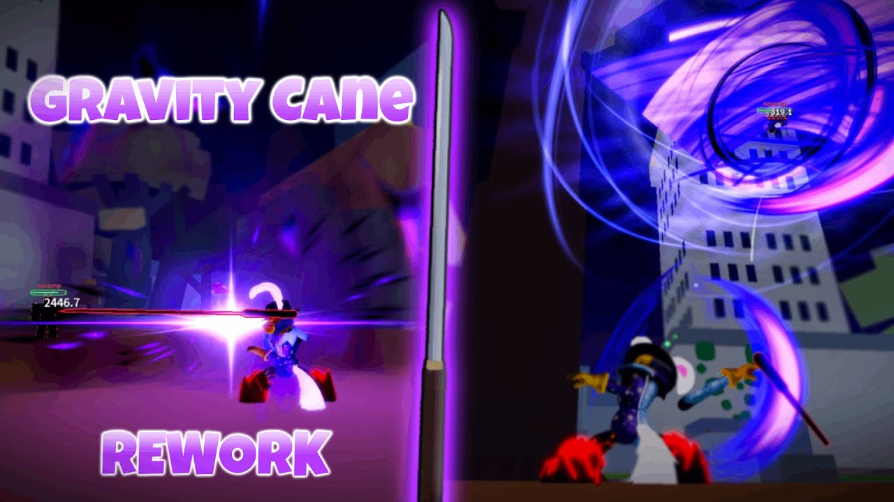 Roblox Blox Fruits Gravity Cane Mastery Levels, Moves