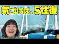 【富山車中泊】立山連峰|雨晴海岸と新湊大橋からの景色が想像以上...気づけば5往復していた|60代夫婦の日本一周ミニバン旅