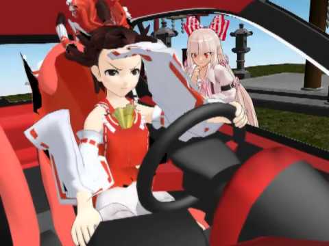430   【第4回MMD杯本選】霊夢がシフトチェンジでＲＥＤ　ＺＯＮＥ