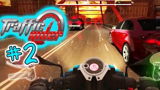 Pagmamaneho sa kadiliman ng gabi (Traffic Rider) 🏍 Mga larong motorsiklo screenshot 1