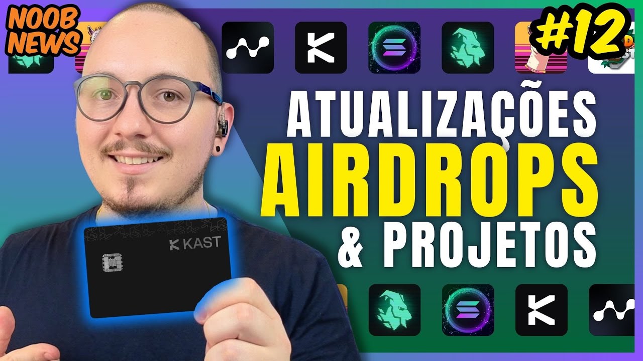 🛑 - CARTÃO CRIPTO COM AIRDROP? / SOLANA DE GRAÇA? / AIRDROP PAGANDO! /  NODEPAY TA SAINDO / E MAIS...