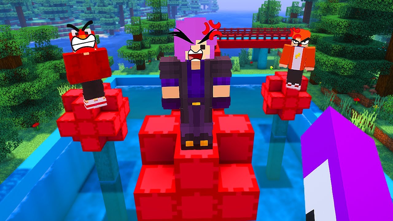 ME DIVERTI MUITO COM MEUS AMIGOS NESSE MAPA NO MINECRAFT!!!