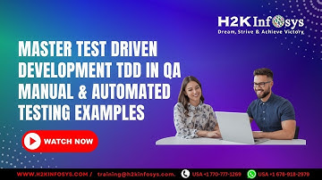 Master Test Driven Development TDD in QA Manual & Automated Testing Examples