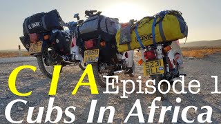 #1 London to Morocco on Honda Cubs