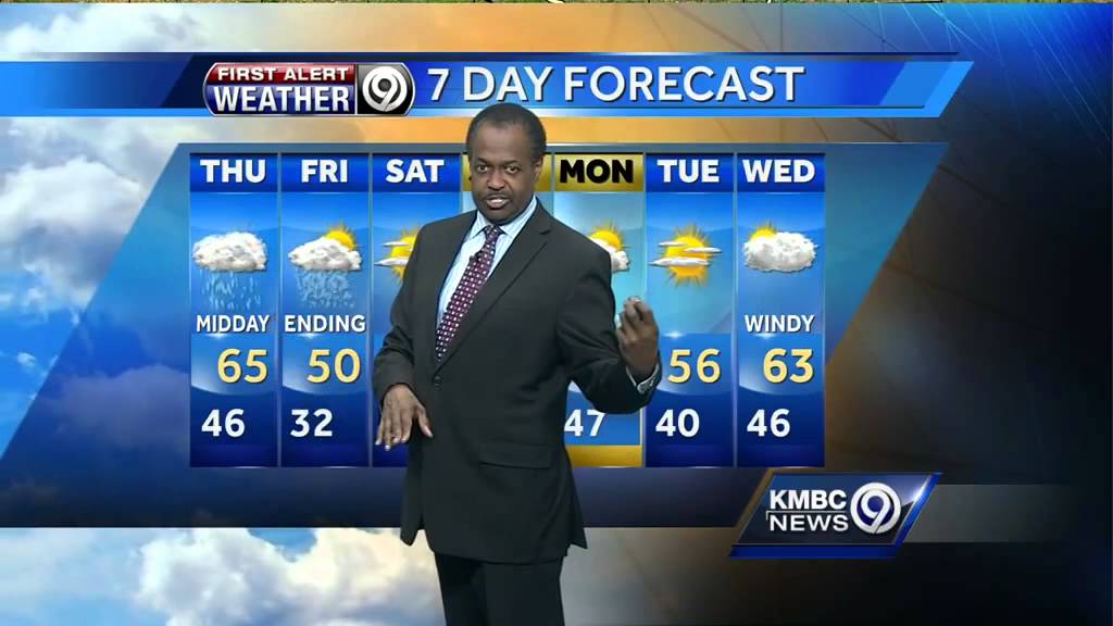Showers tonight, severe storms possible on Thurs. - YouTube
