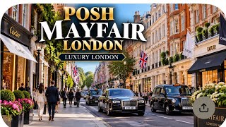 Welcome to London’s Richest Streets! 💰 | Mayfair Walking Tour