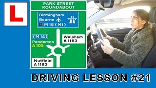How To Read And Follow Direction Signs On Your Driving Test | Driving Lesson #21 screenshot 5