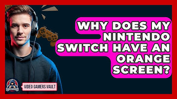 Why Does My Nintendo Switch Have An Orange Screen? - Video Gamers Vault