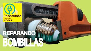 REPARANDO BOMBILLA LED CON LED Y DRIVER QUEMADOS