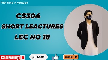 CS304 Short Lecture - 18 | VU Short Lecture | CS304 Short Lectures | Mid Term II BY MR SHARJEEL