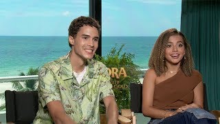 Jeffrey Wahlberg & Isabela Moner Interview Dora And The Lost City Of D