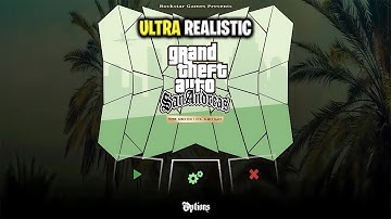 🔥NEW Ultra Realistic GTA SA Definitive Edition Graphics Modpack for Mobile (Android)