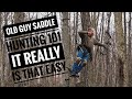Saddle Hunting 101 For Us Old Guys ... It Really Is That Easy