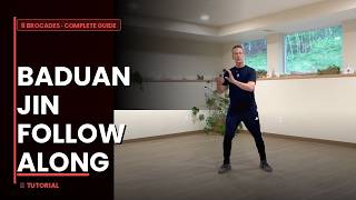 Baduanjin Qigong for Beginners — 8 Pieces of Brocade (Full Routine)