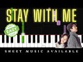 Goblin OST Stay With Me Easy Piano Tutorial Goblin OST Stay With Me Easy Piano Tutorial