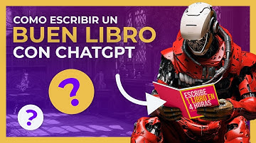 Aprende a escribir un libro con inteligencia artificial, utilizando chatgpt