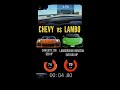 CHEVROLET CORVETTE VS LAMBORGHINI HURACAN