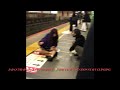 JAPAN TRAIN STATION VOMITING 🤮 AND TRAINS STATION STAFF CLINGING