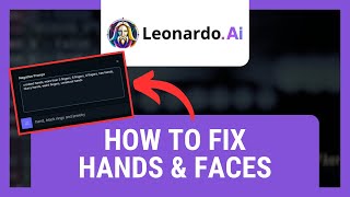 Leonardo AI: How To Fix Hands and Faces
