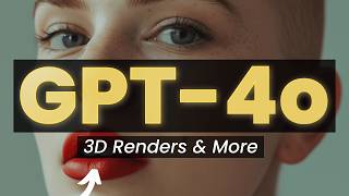 ChatGPT4o NEW Image Capabilities: 3DRenders, Consistent Characters + More