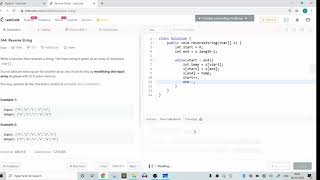 Reverse String [LeetCode 344] | Logic To Code