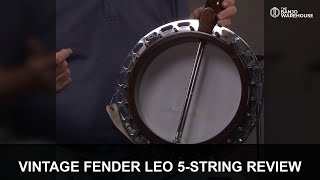 Vintage Fender Leo Japanese 5-String Banjo Review | Geoff Hohwald