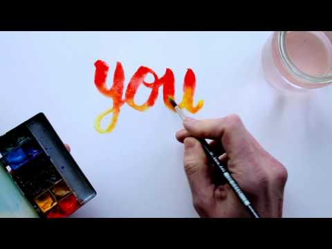 Draw Tip Tuesday - Make a Watercolour Valentine's Card