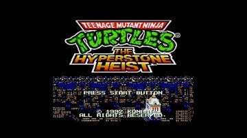 TMNT The Hyperstone Heist Playthrough(Hard, Raphael, No Continues Used)