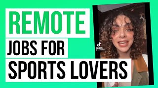 3 Companies Hiring Remotely For Sports Lovers