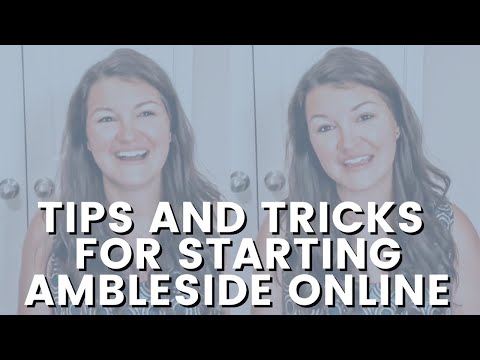 Starting Ambleside Online | Ambleside Online Year 1