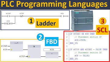 PLC Programming Languages - LAD, FBD, SCL for Siemens S7-1200 PLC Programming in TIA Portal | Hindi