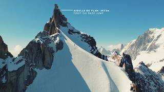 AIGUILLE DU PLAN NORTH FACE - FIRST SKI BASE JUMP screenshot 3