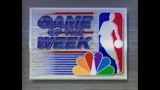 NBA on NBC Game of the Week id 1995