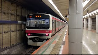 【京葉線209系ケヨ34】越中島入線→発車までの流れ