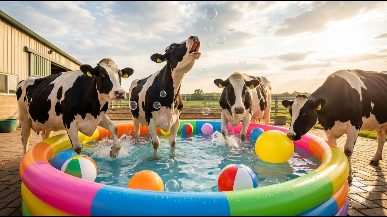 "1000% Hilarious Mind-Blowing Cow Dance Moves – You’ll LOL for Year ! 🙌