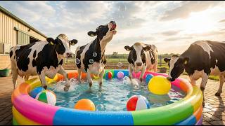 "1000% Hilarious Mind-Blowing Cow Dance Moves – You’ll LOL for Year ! 🙌#funnycowdance !