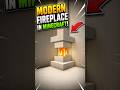 fireplace in Minecraft #game #1000subscriber #1millionviews #ytshorts